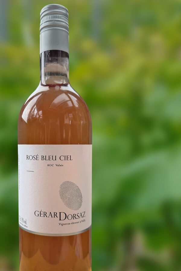 Rosé « Bleu Ciel » de Fully AOC Valais