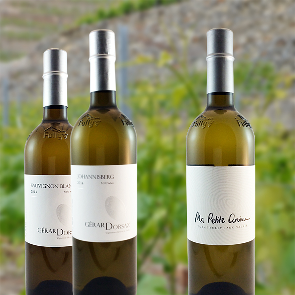 Les vins blancs - Cave Gérard Dorsaz - Fully, Valais