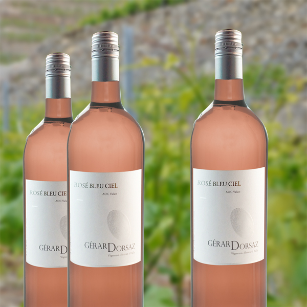 Les vins rosé - Cave Gérard Dorsaz - Fully, Valais